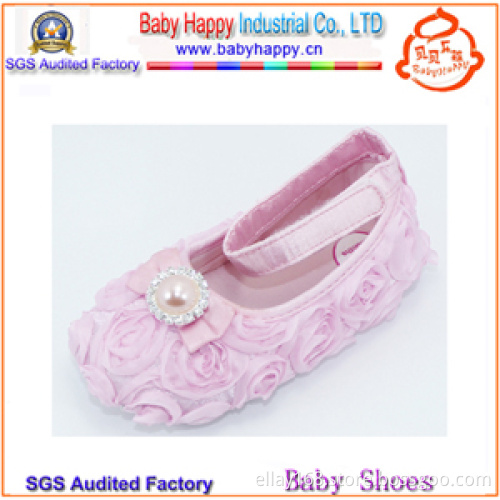 Cheap Cotton Pink Girl Baby Shoes